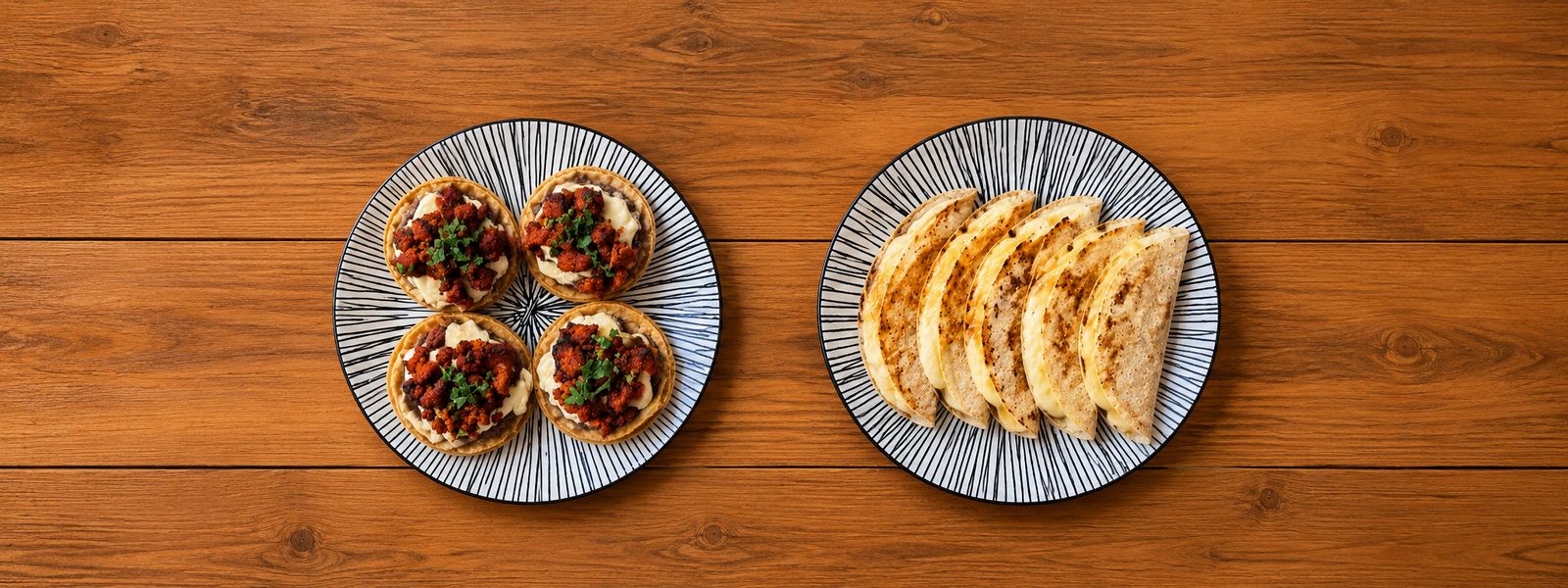 Sopecitos y quesadillas